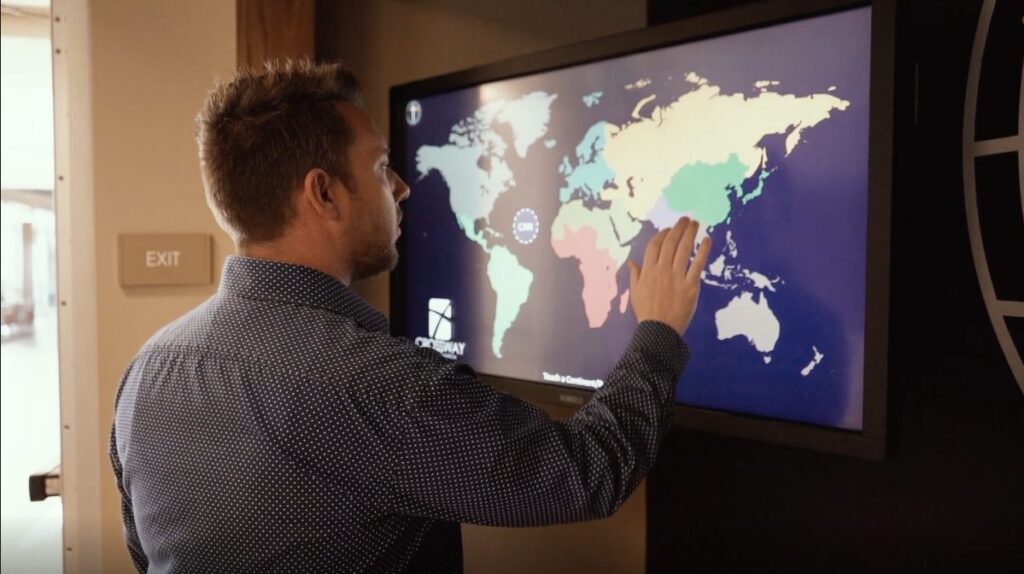 digital missions display touchscreen