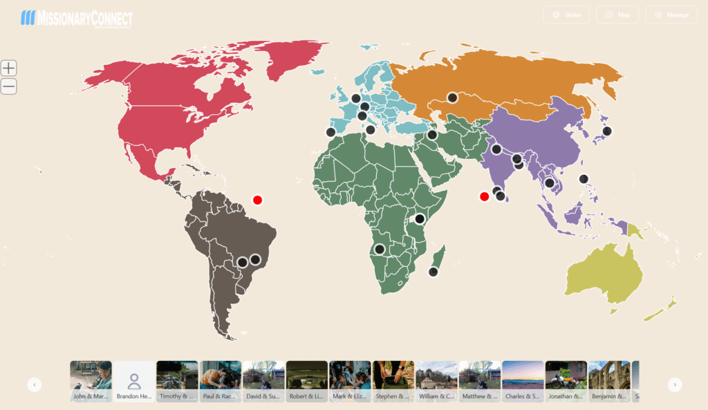 missionaryconnect interactive flat map image