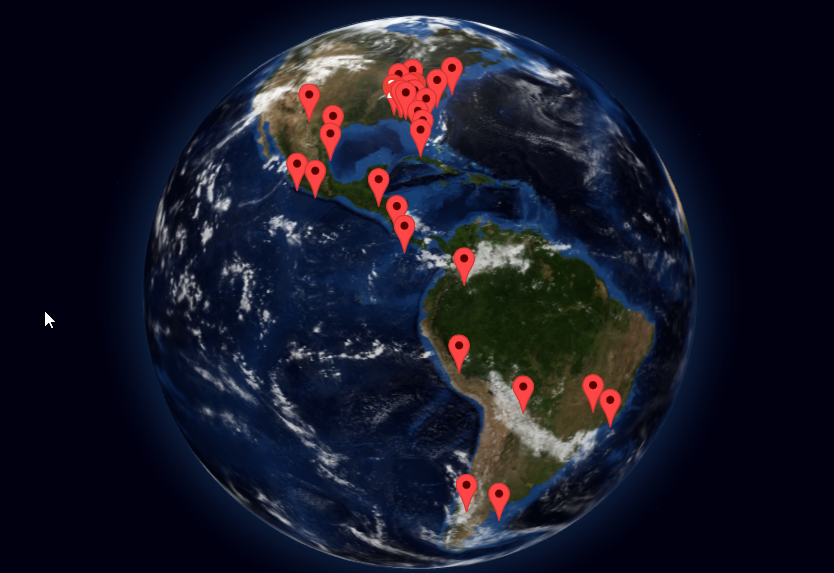 spinning globe drop pins missionaryconnect image