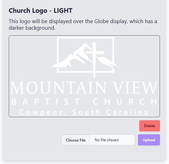 church logo light missionaryconnect settings img